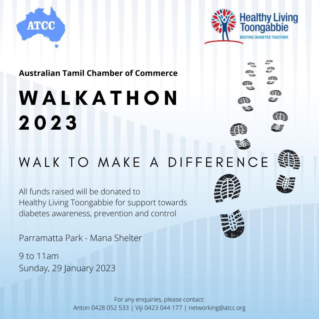 ATCC Walkathon 2023 supporting diabetes awareness and prevention in Parramatta