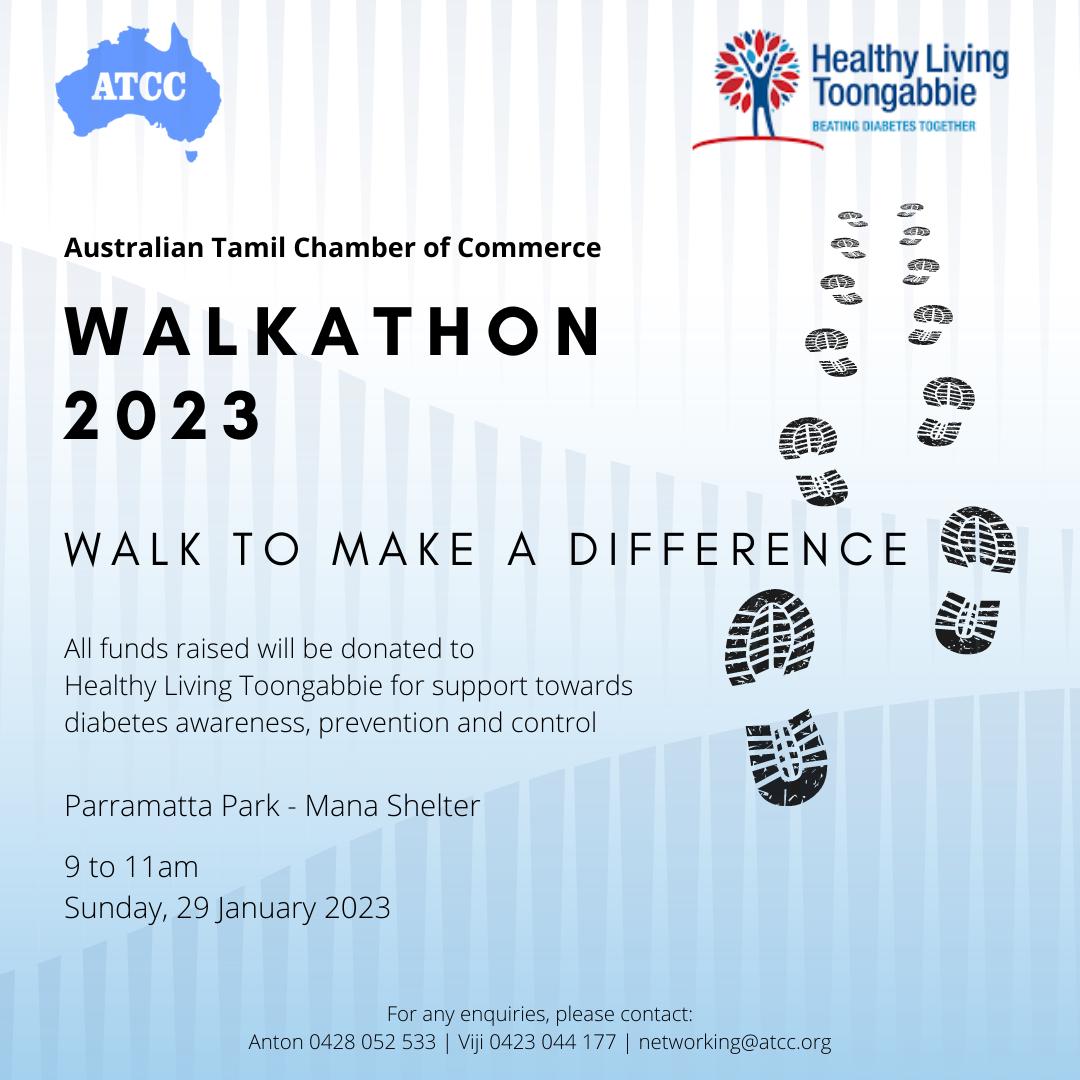 ATCC Walkathon 2023 supporting diabetes awareness and prevention in Parramatta